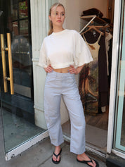 Marcelle Low Slung Cargo in June Blue