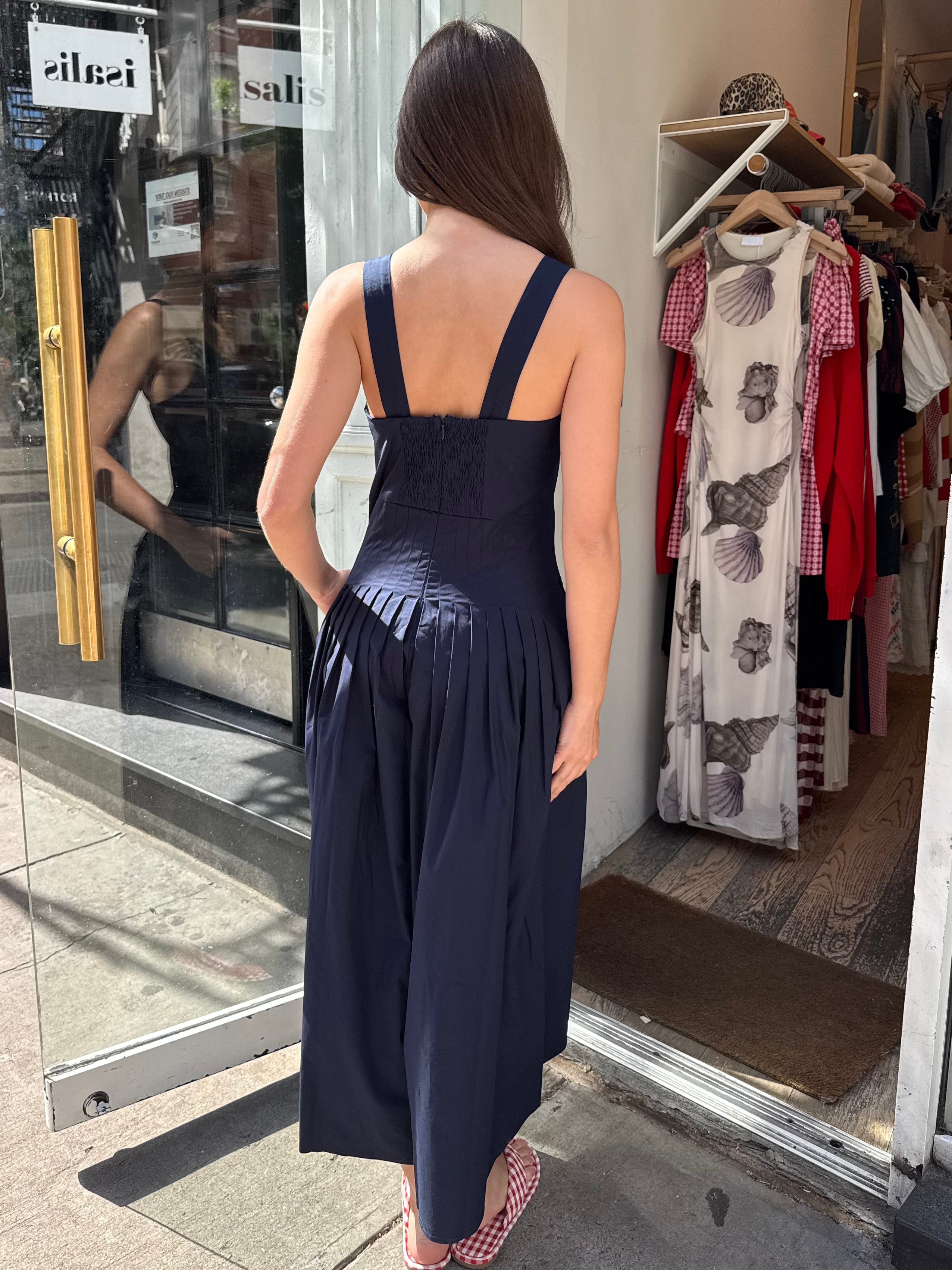 Aeryn Jumpsuit in Navy