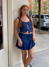 Load image into Gallery viewer, Trisha Skirt in Indigo
