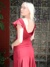 Soffiano Top in Bordeaux