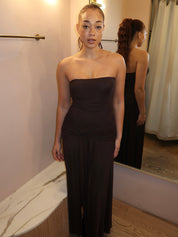 Abbott Kinney Dress in Coffee