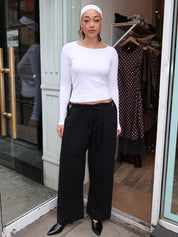 Lou Pant in Black