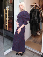 Blythe Dress in Navy
