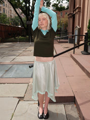 Sophie Skirt in Ice Blue