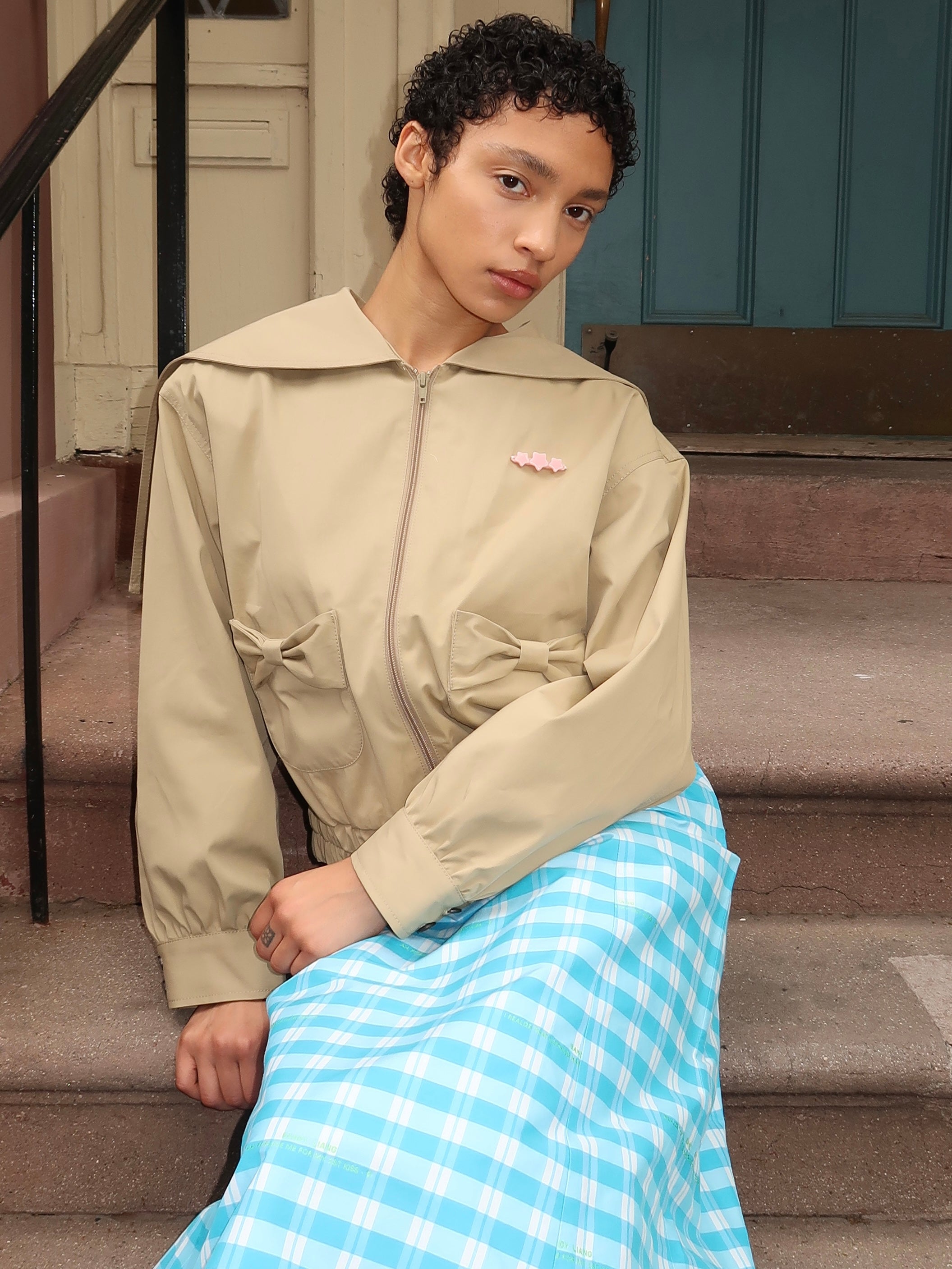 Farro Jacket in Sand