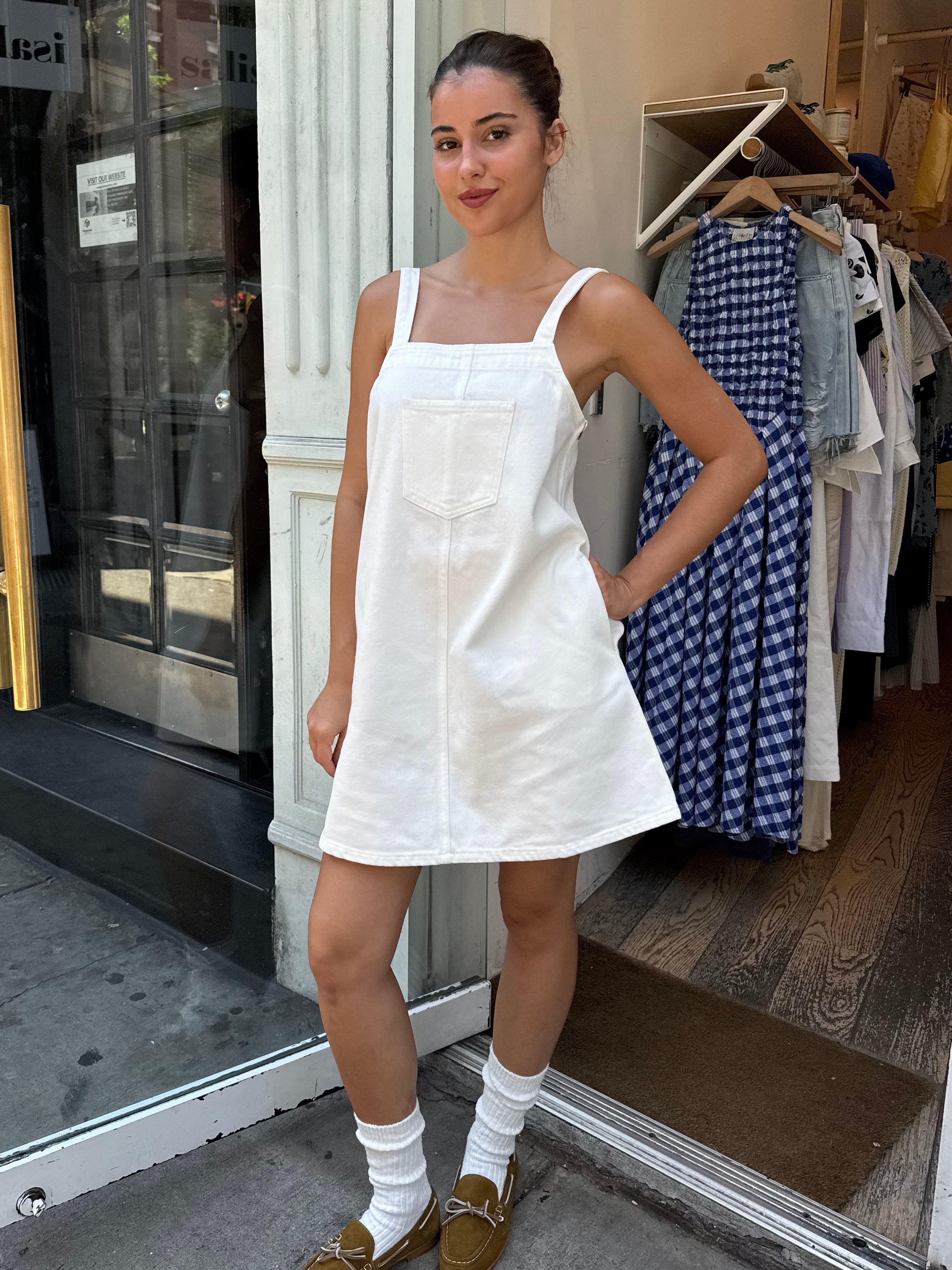 Tuesday Dress in Milk