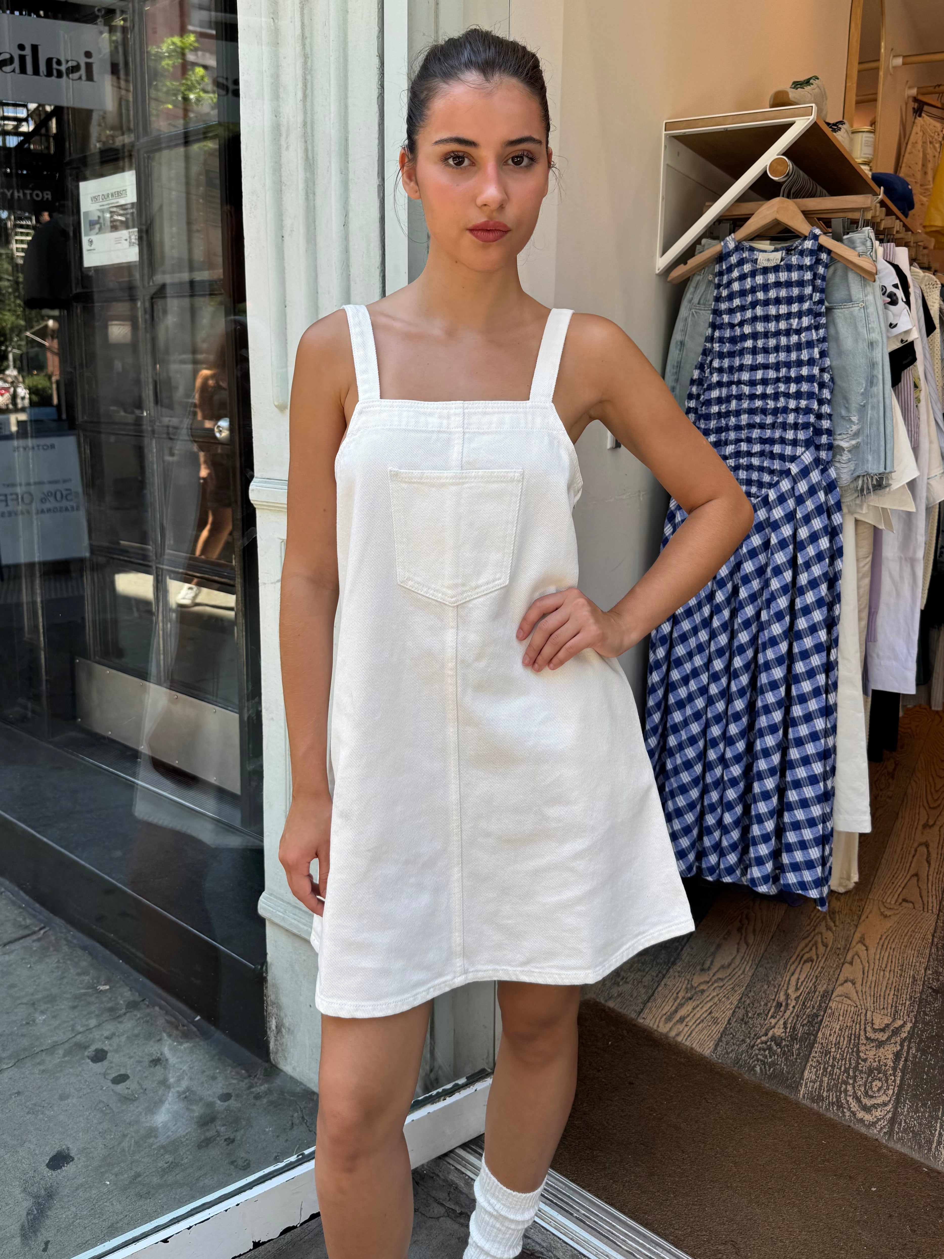 Tuesday Dress in Milk