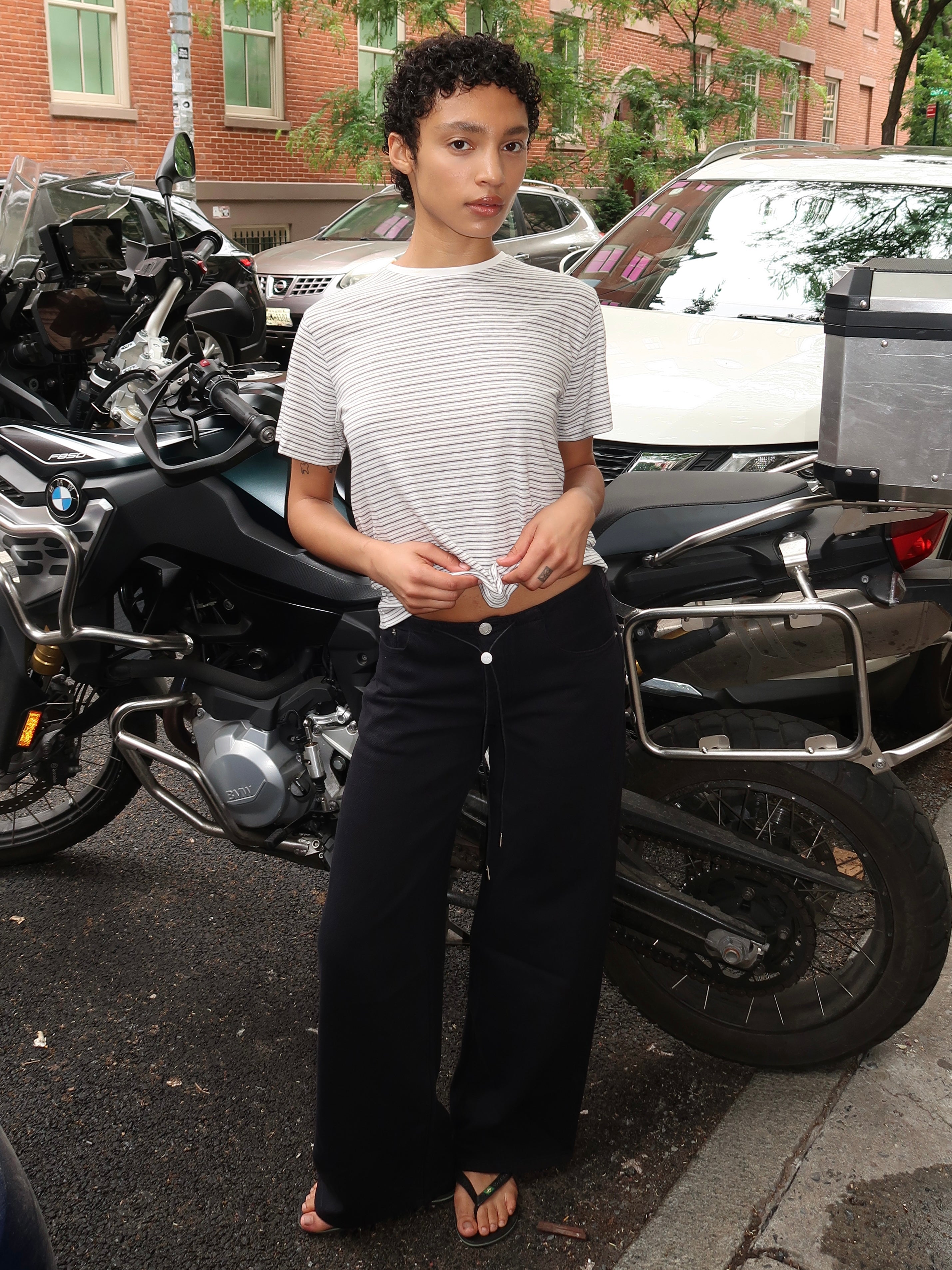 Cool Jean in Black Black