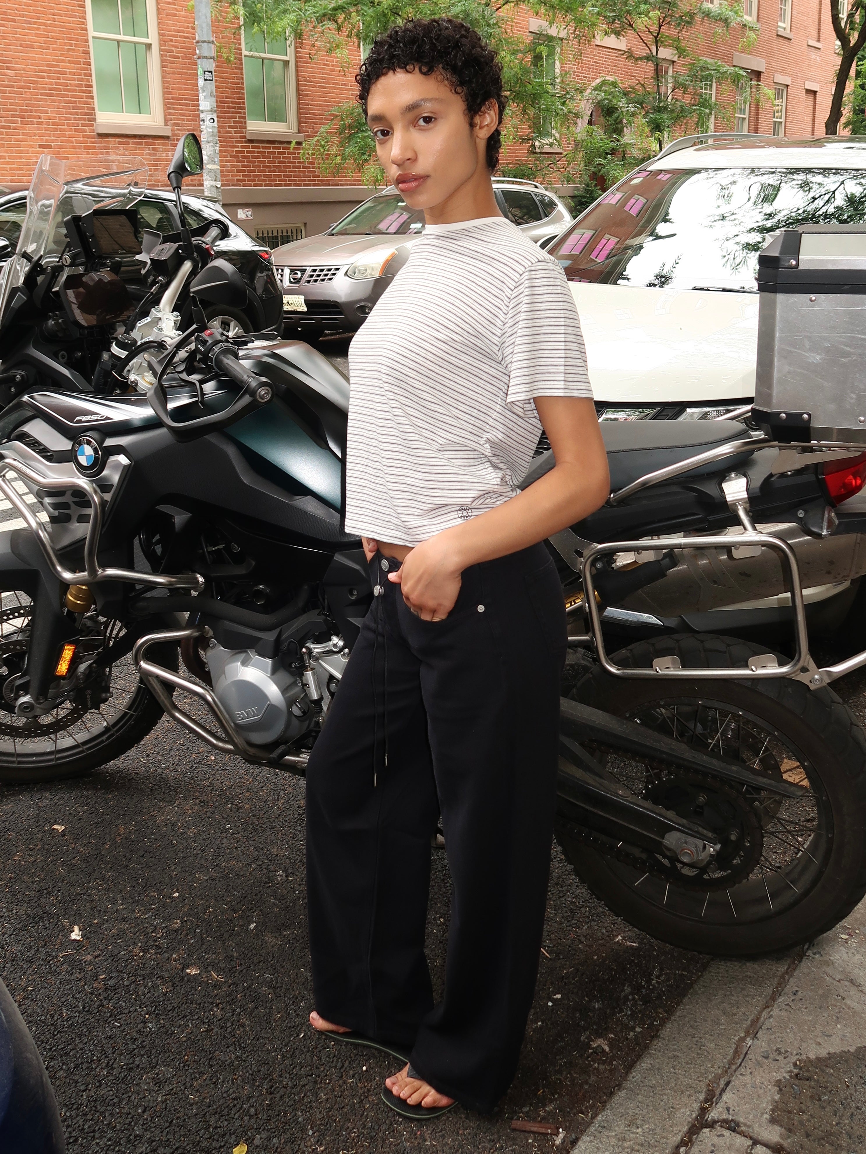 Cool Jean in Black Black