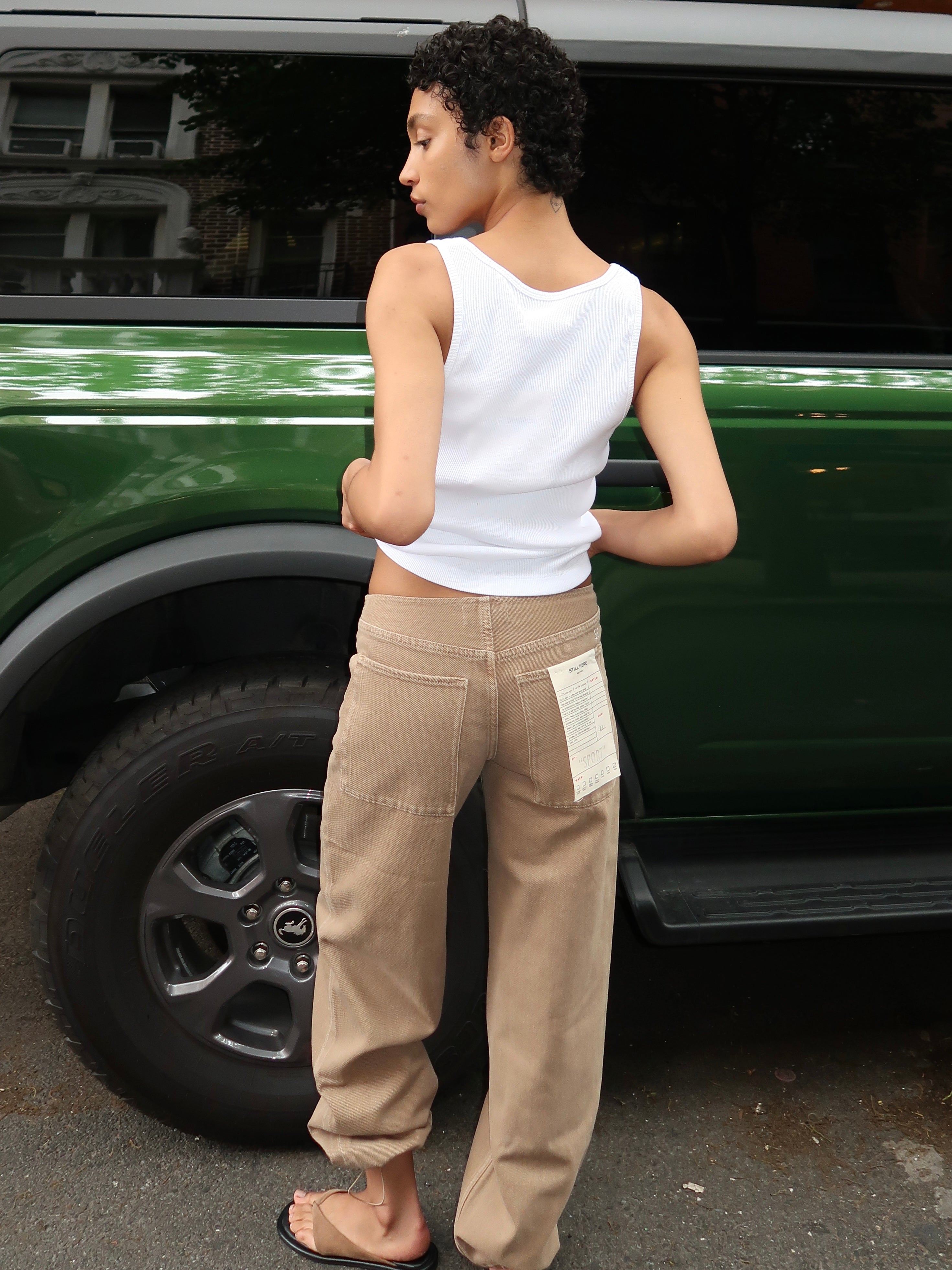 Sport Jean in Pear