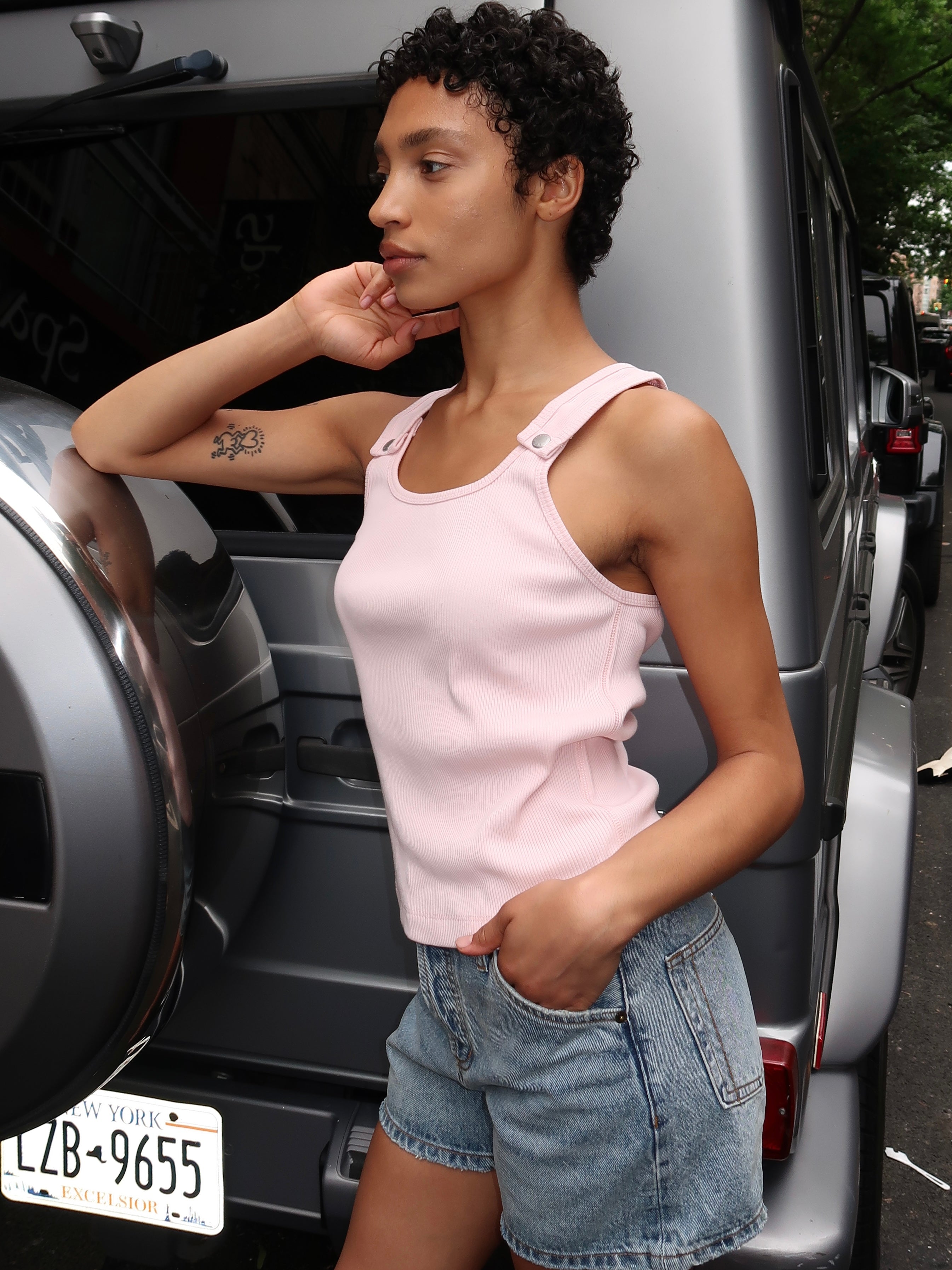 Snap Tank in Pink