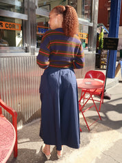 Tatiana Culotte in Navy