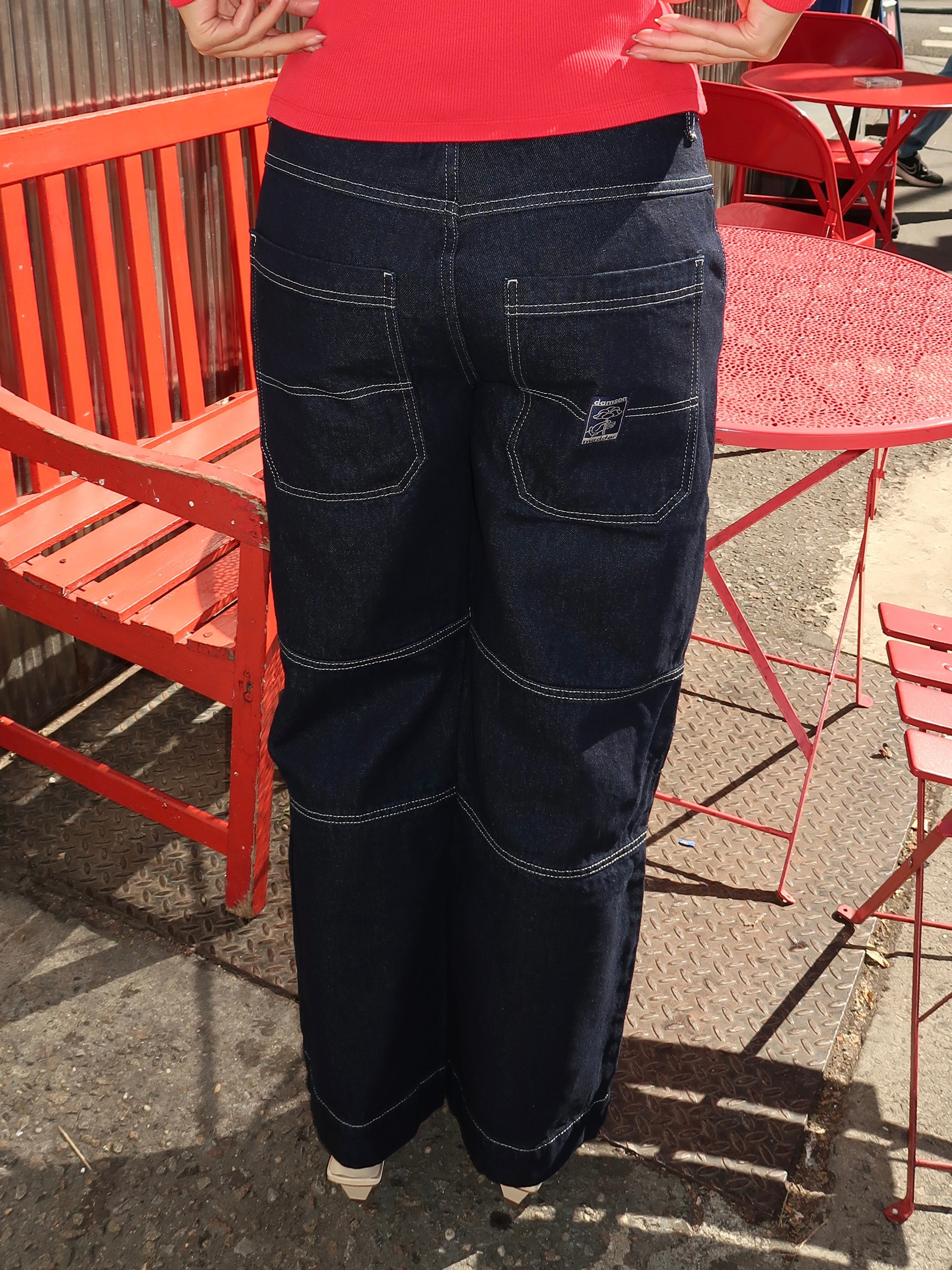 Fliss Jeans in Premium Selvedge Indigo