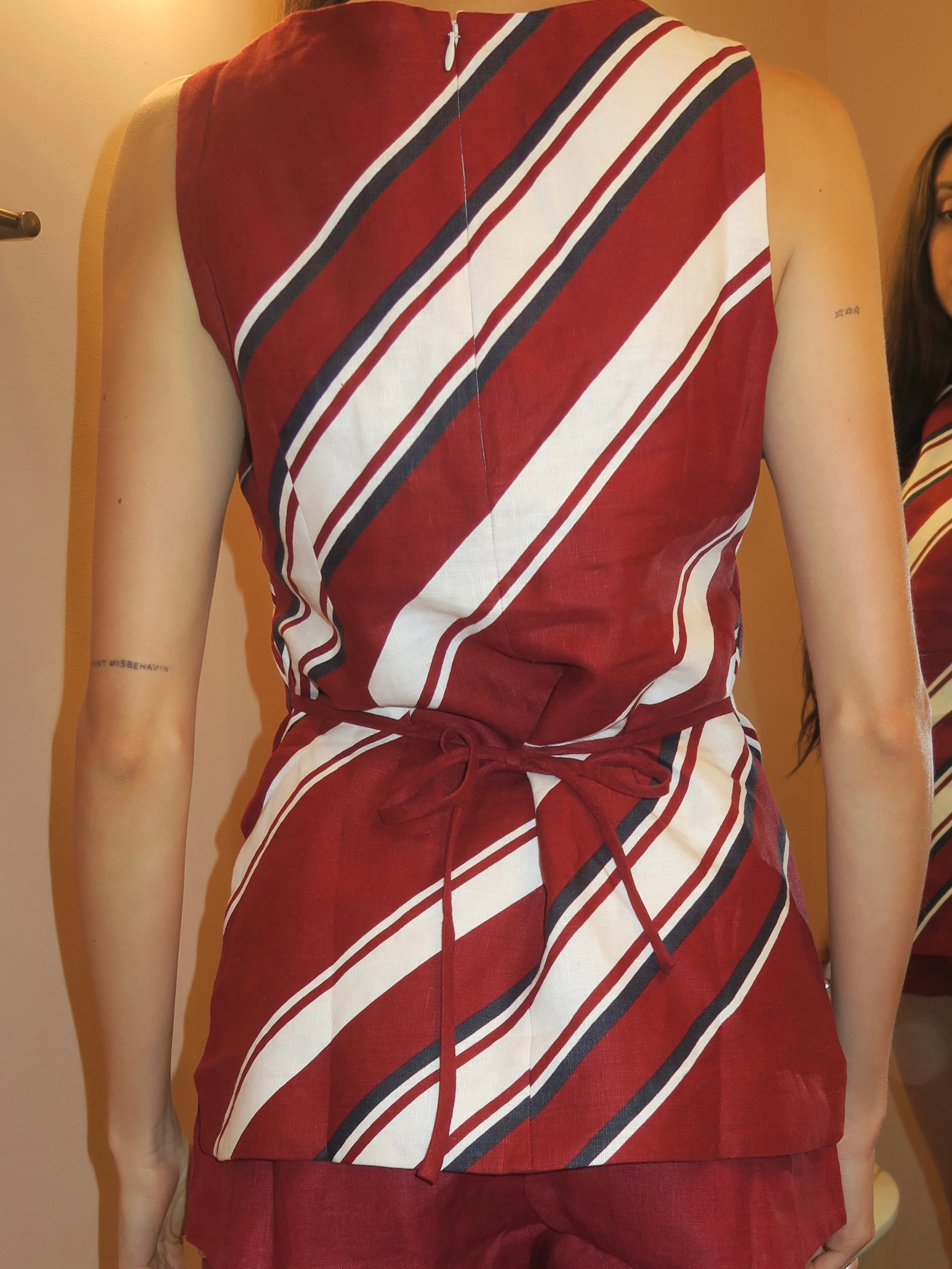 Miel Tunic Top in Hydra Stripe