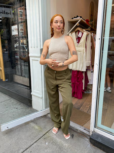 Twill Carpenter Pants in Rosemary
