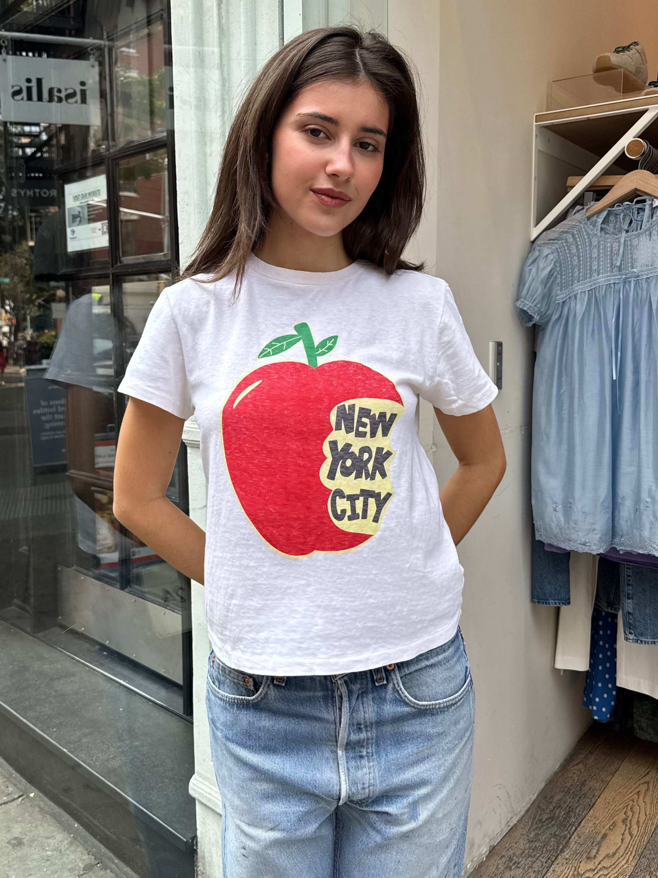 Classic Tee NYC in Vintage White
