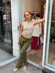 Twill Carpenter Pants in Rosemary