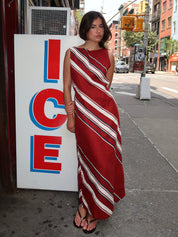 Taylor Maxi Dress in Hydra Stripe