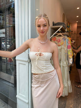 Load image into Gallery viewer, Capulet Lace Strapless Corset Top in Pado
