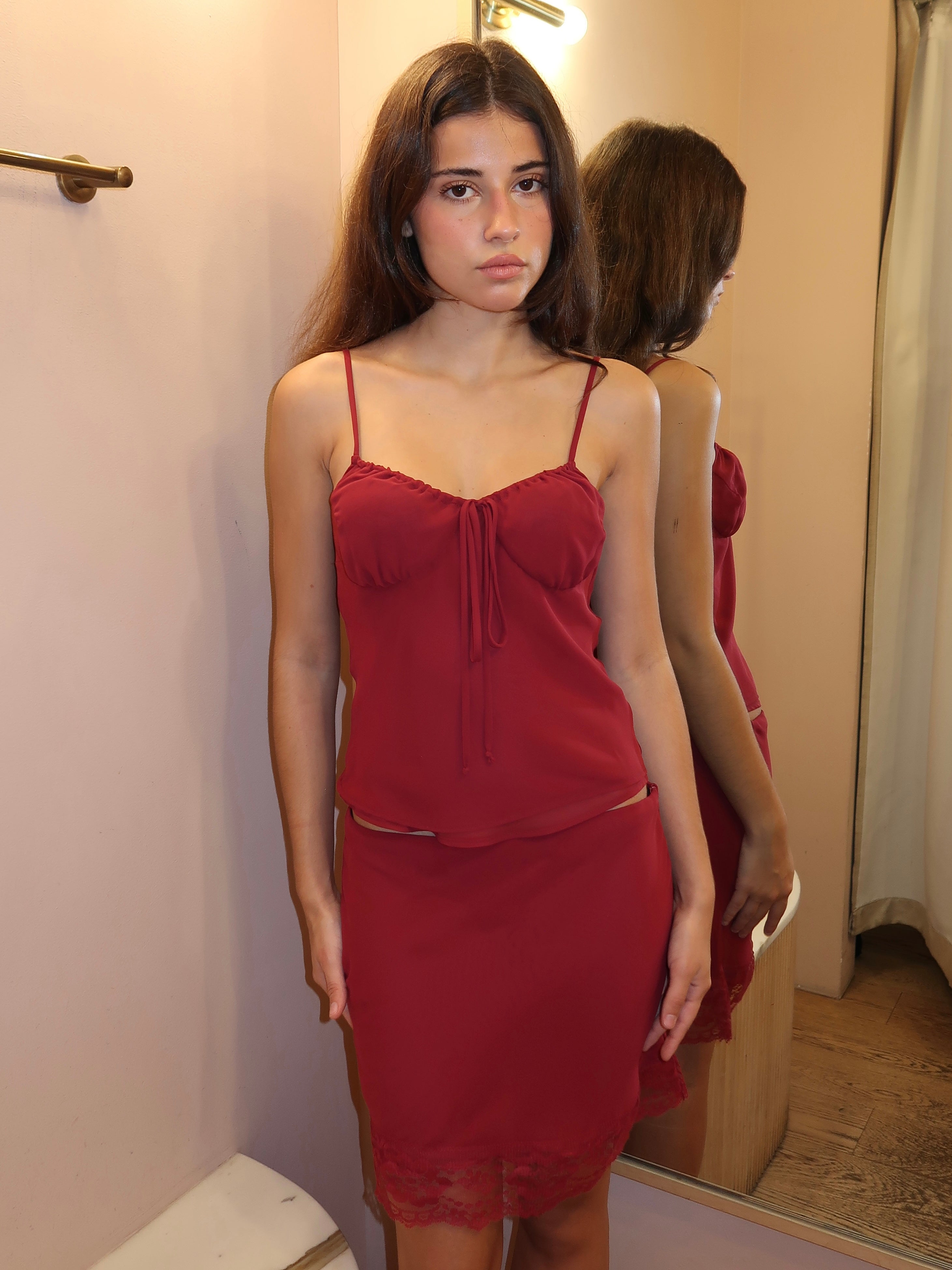 burgundy dress top Stunning and Timeless: The Perfect Mother of the Bride Burgundy Dress Gramercy Atelier