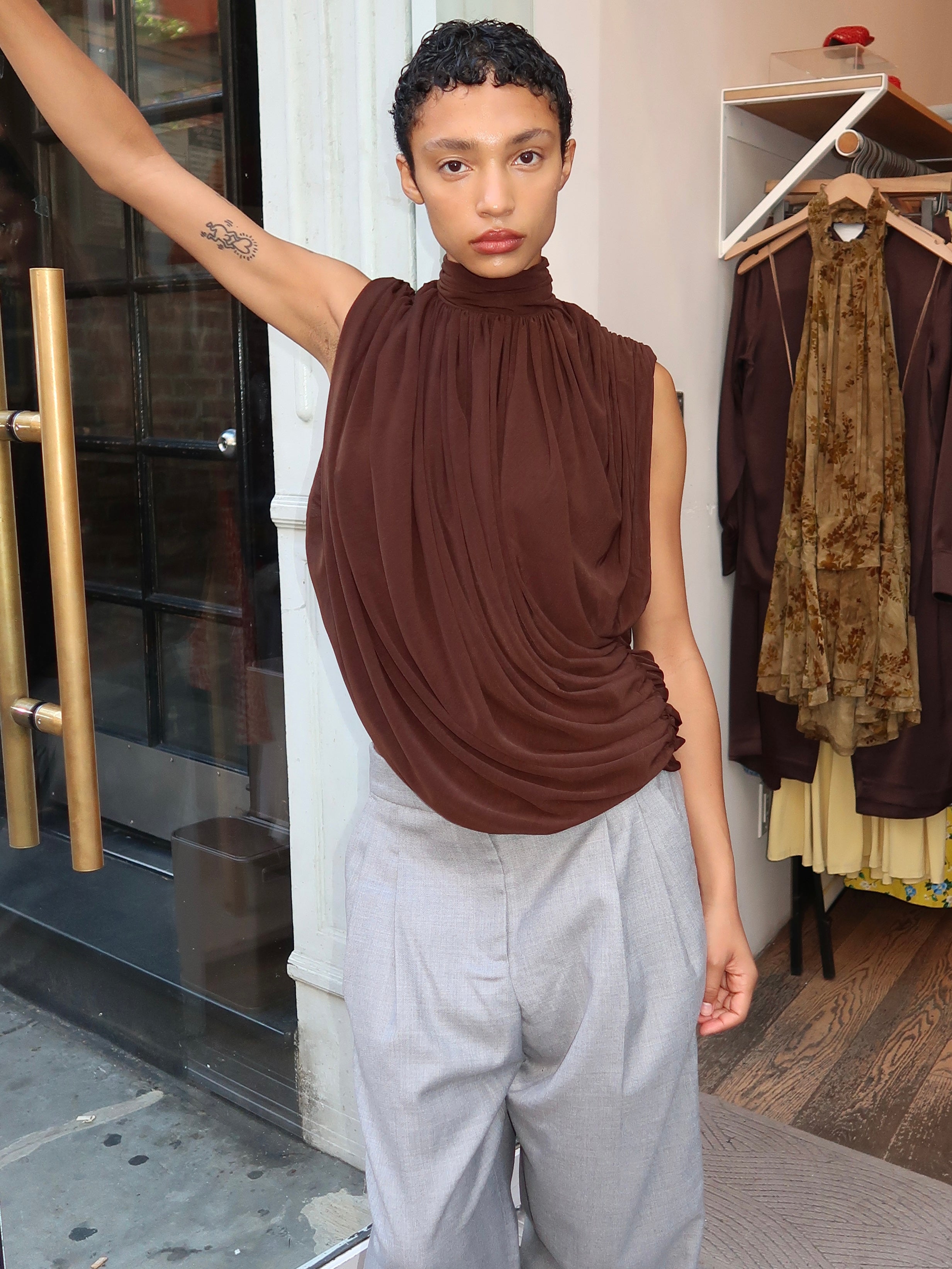 Sav Top in Chocolate