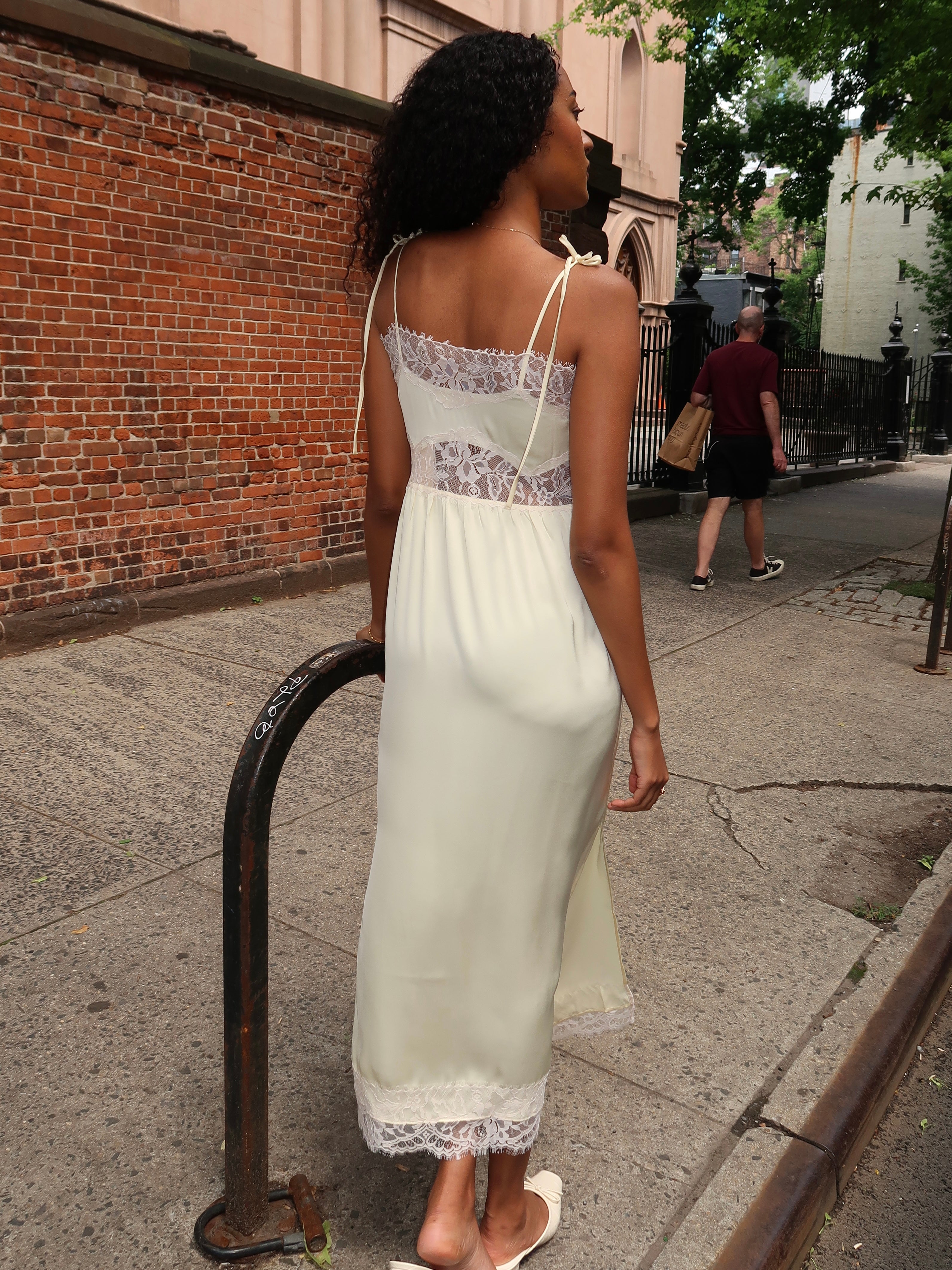 Morris Midi Dress in Lucia Lace