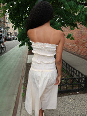 Amalita Midi Dress in Butter Textured Gingham