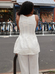 Syna Top in White