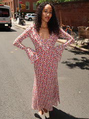 Shellona Dress in Floral Fete