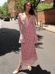 Shellona Dress in Floral Fete