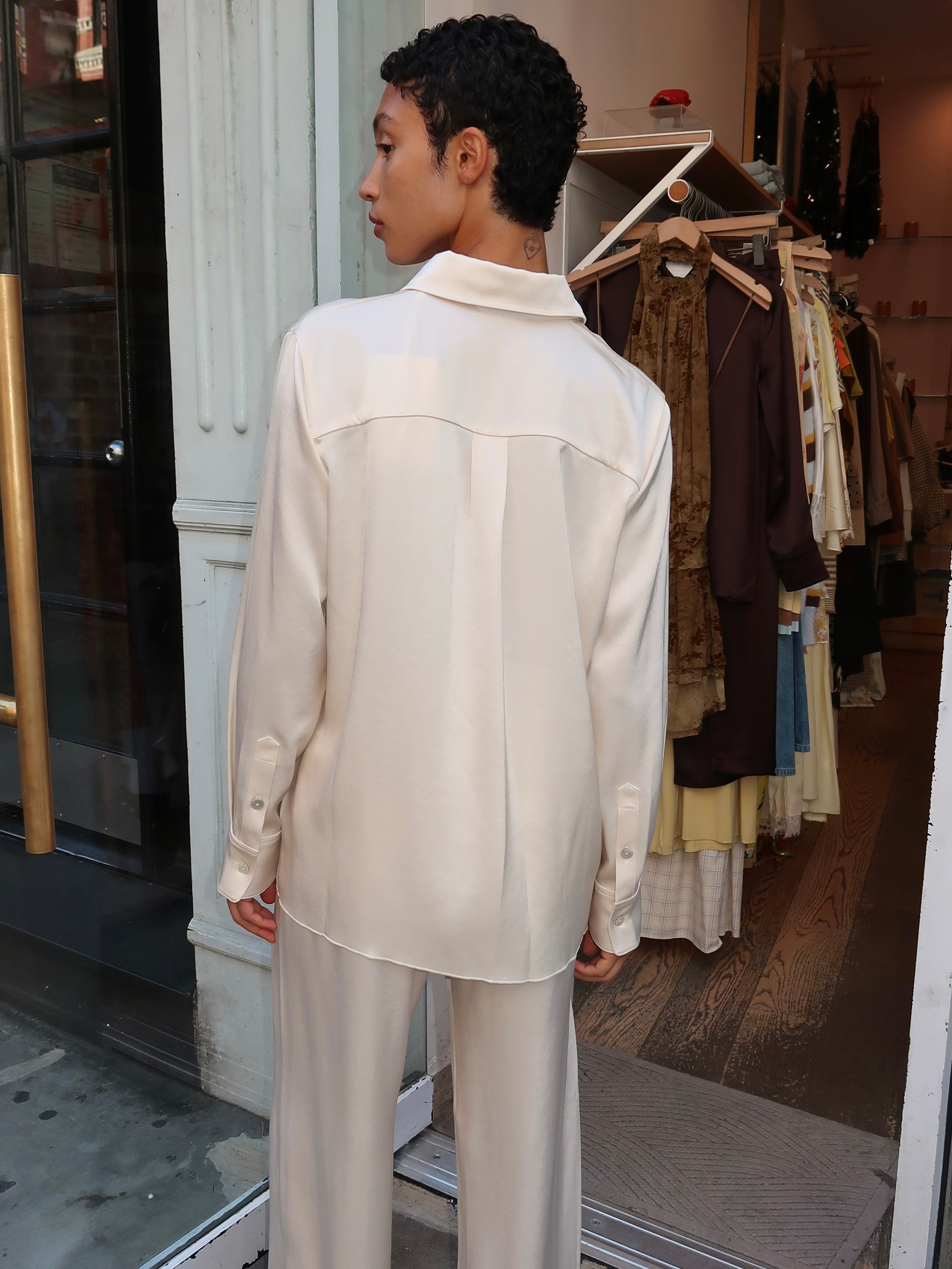 Tullah Shirt in Cream
