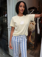Godiva T-Shirt in Vanilla