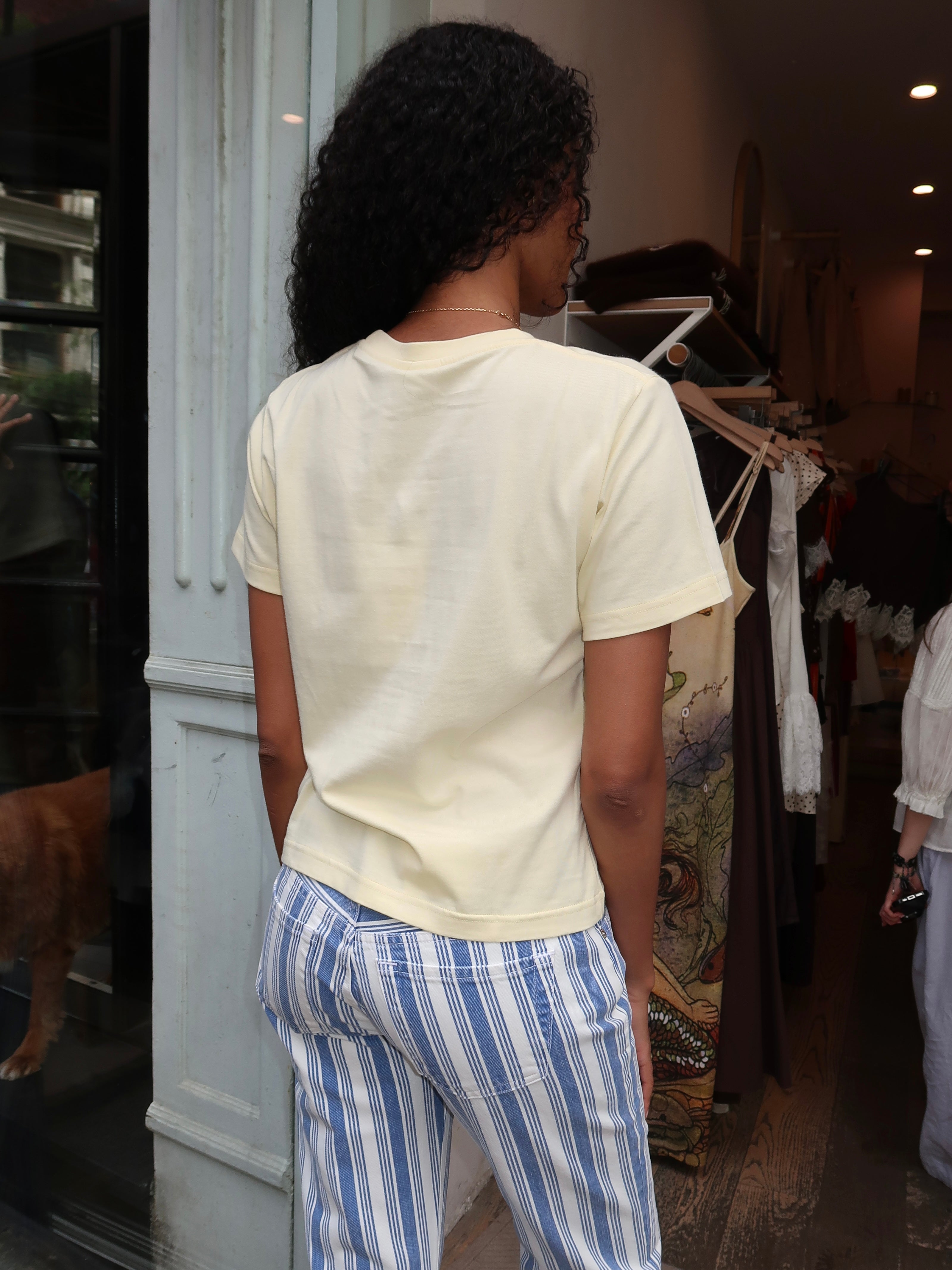 Godiva T-Shirt in Vanilla