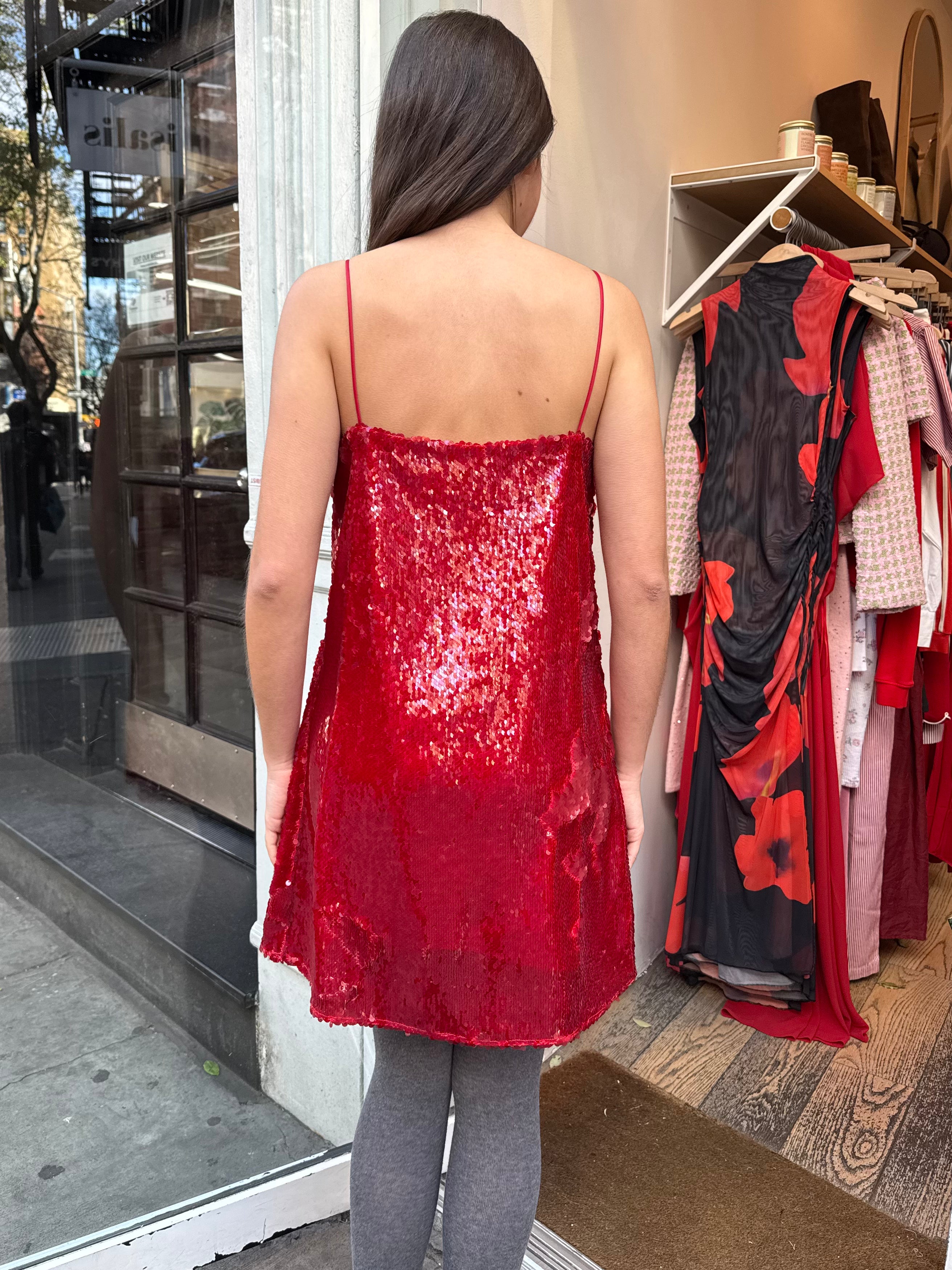 Ronja Dress in Red