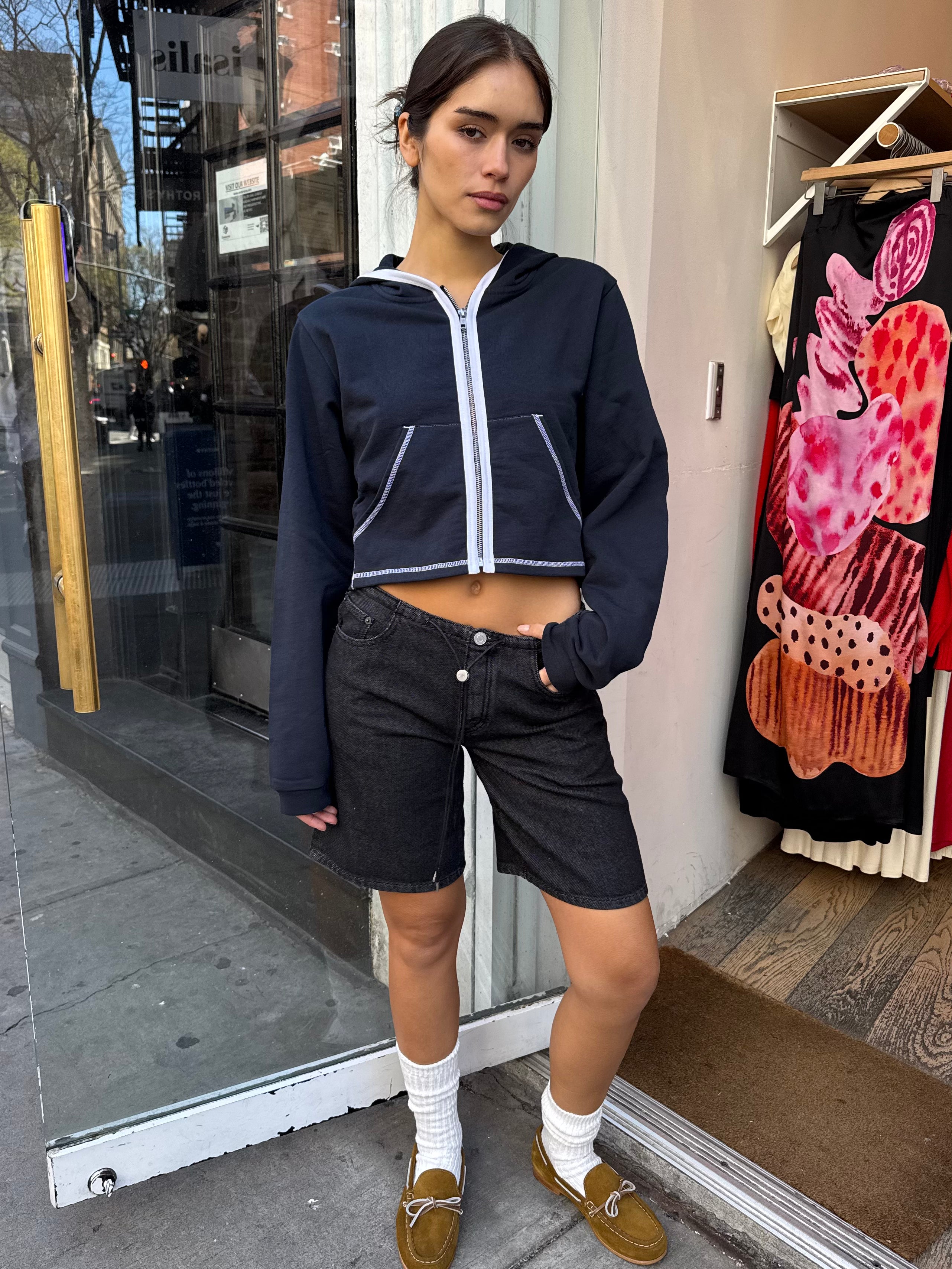 Cool Shorts in Washed Black