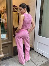 Load image into Gallery viewer, Cord Pleated Trouser in Bonbon
