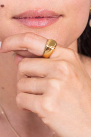 Leo Ring in Gold sz 6