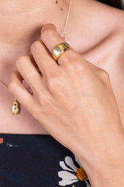 Leo Ring in Gold sz 6