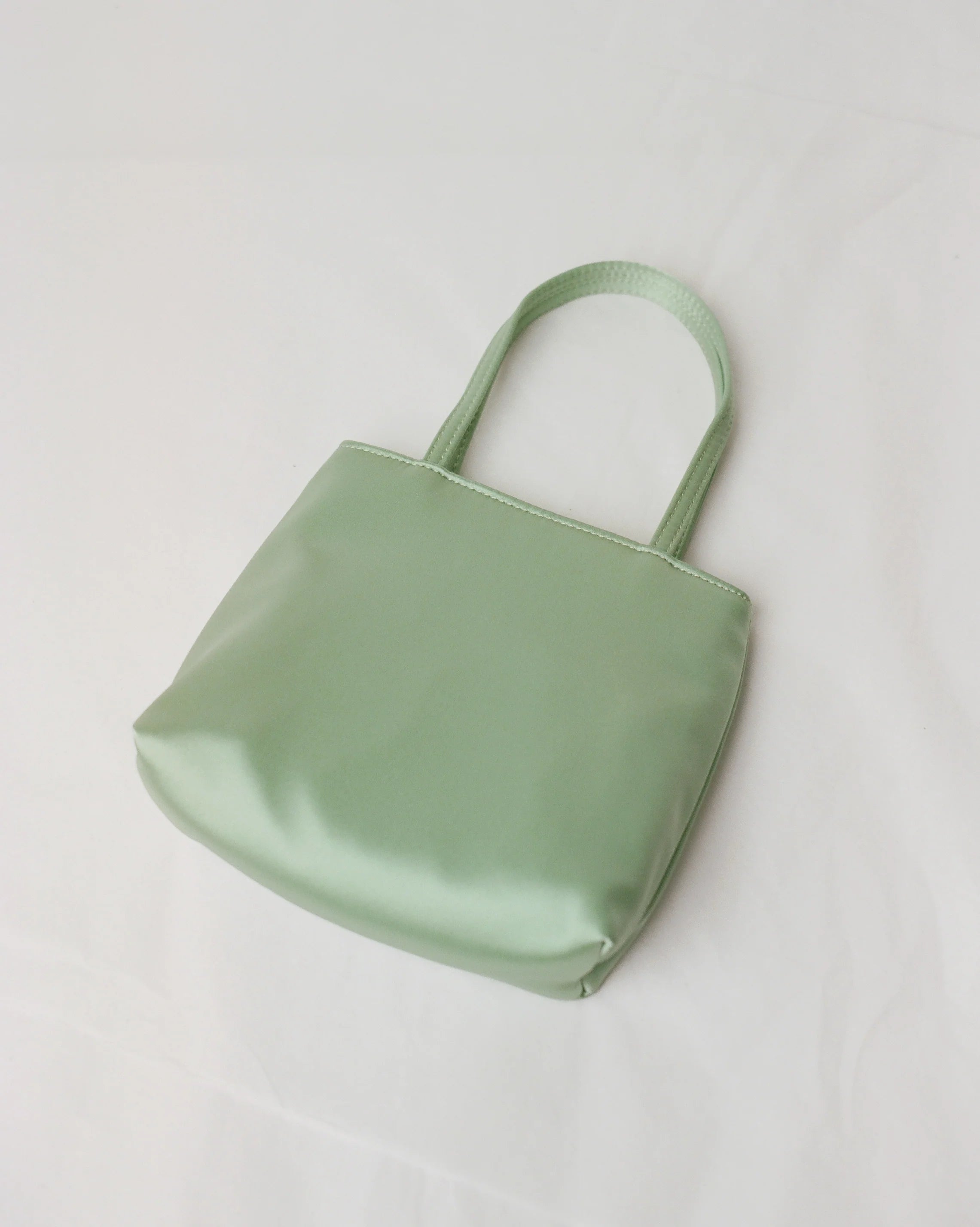 Little Silk Bag in Light Green