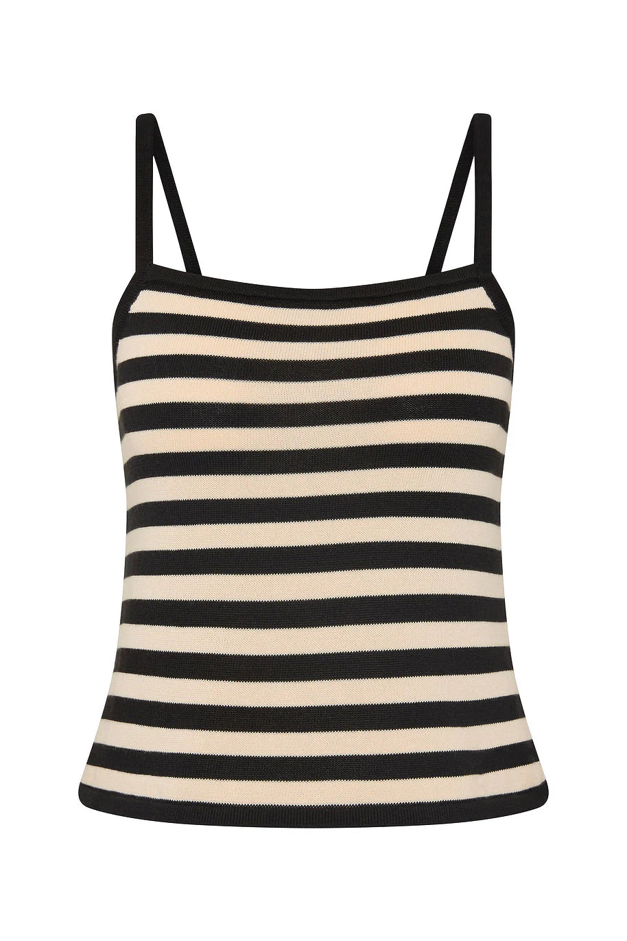 Darcy Top in Cream & Black