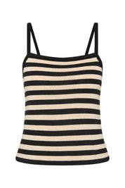 Darcy Top in Cream & Black