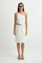 Darya Skirt in Cream