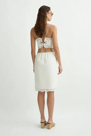 Darya Skirt in Cream
