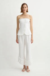 Florence Pant in Ivory