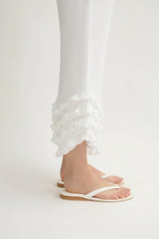 Florence Pant in Ivory