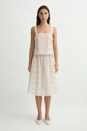 Charlotte Skirt in Watercolour Floral