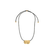 Pebble Necklace Gold/Black