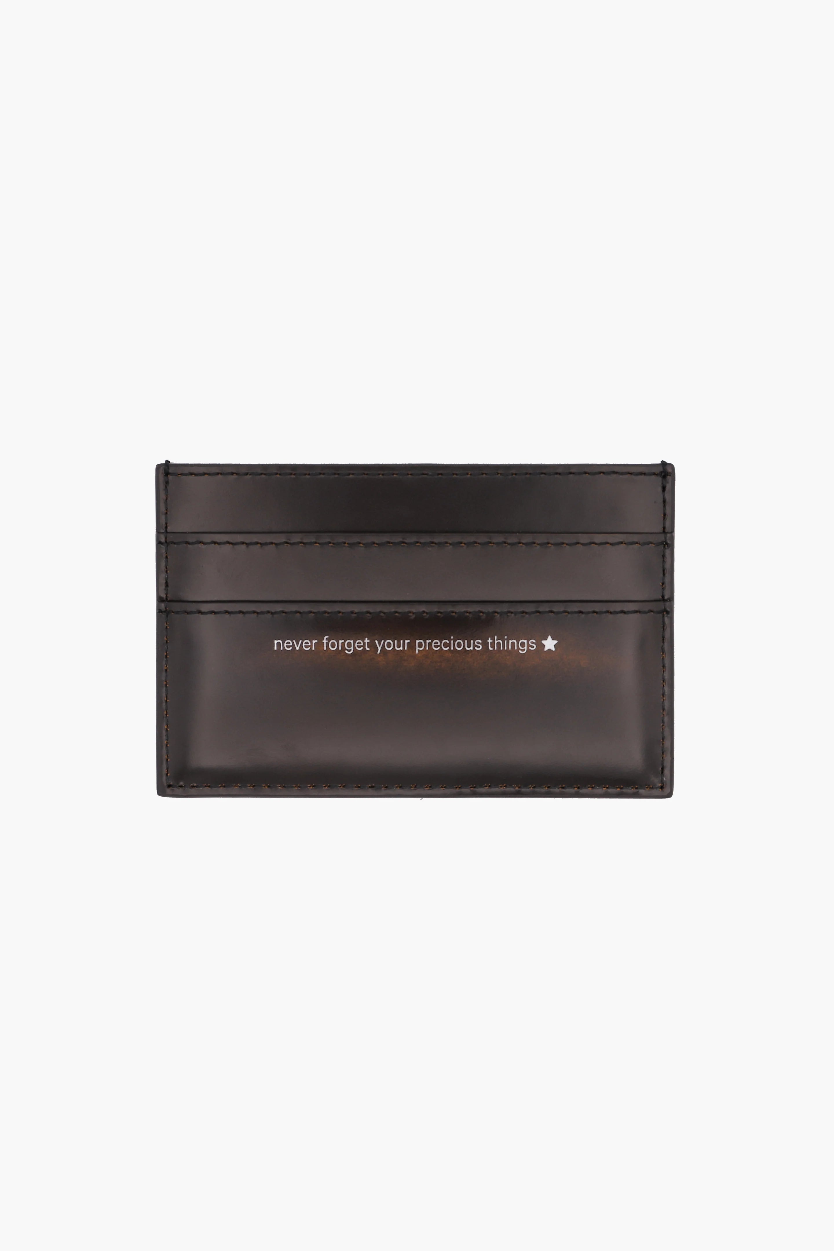Precious Card Holder in Brown