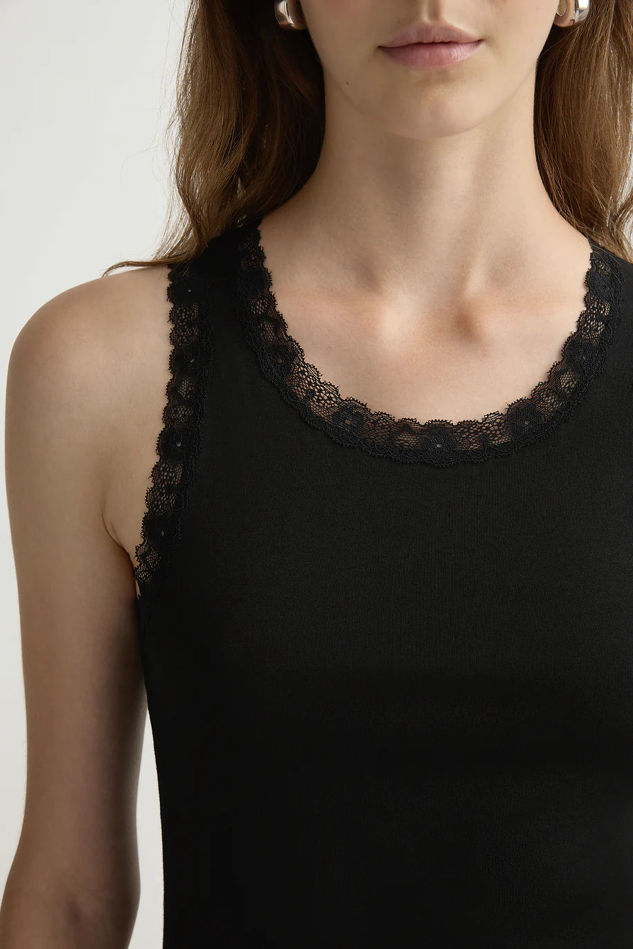 Roberta Tank in Black