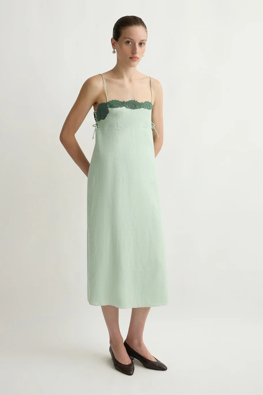 Darya Dress in Green